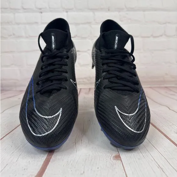 Nike Mercurial Superfly 9 Pro FG Black Soccer Cleats Mens Size 6.5 DJ5598-040