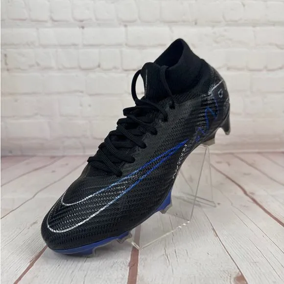 Nike Mercurial Superfly 9 Pro FG Black Soccer Cleats Mens Size 6.5 DJ5598-040