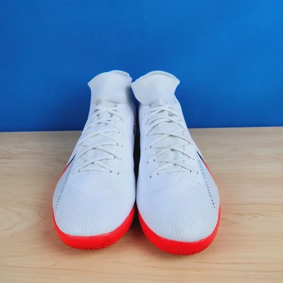 Nike Mercurial Vapor 13 Academy IC‎ Size 13 White/Flash Soccer Shoes AT7975-163