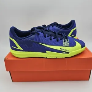 Nike Mercurial Vapor 14 Academy IC GS 'Lapis Volt' Soccer Shoes