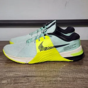 Nike Metcon 8 Men's Athletic Training Gym Shoes Size 13 Mint/Volt