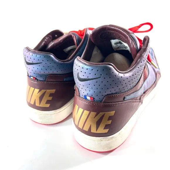 Nike NSW Tiempo '94 Mid QS 641147-378 Brown Size 12