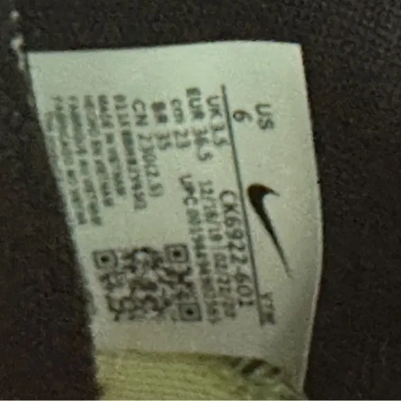 Nike Orange and Black Sneakers with Dynamic Design