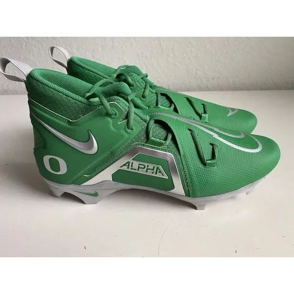 Nike Oregon Ducks Alpha Menace Pro 3 Team Issued Football Cleats Men’s Sz 14.5