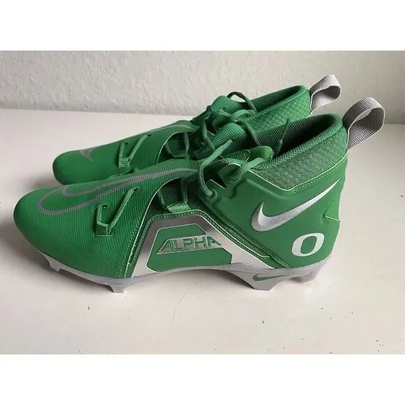 Nike Oregon Ducks Alpha Menace Pro 3 Team Issued Football Cleats Men’s Sz 14.5