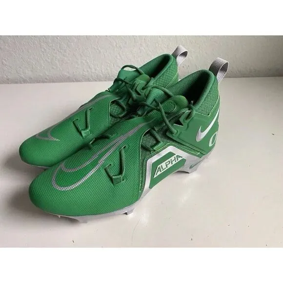 Nike Oregon Ducks Alpha Menace Pro 3 Team Issued Football Cleats Men’s Sz 14.5