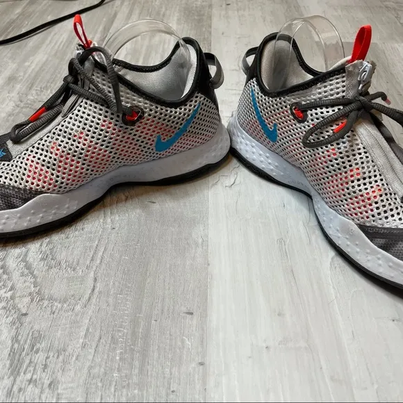 Nike Paul George PG 4 Plaid Basketeball Shoes 9.5
