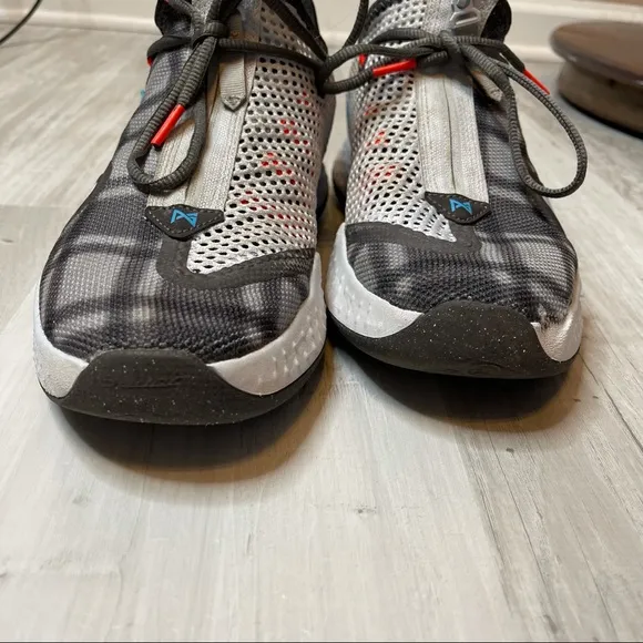 Nike Paul George PG 4 Plaid Basketeball Shoes 9.5