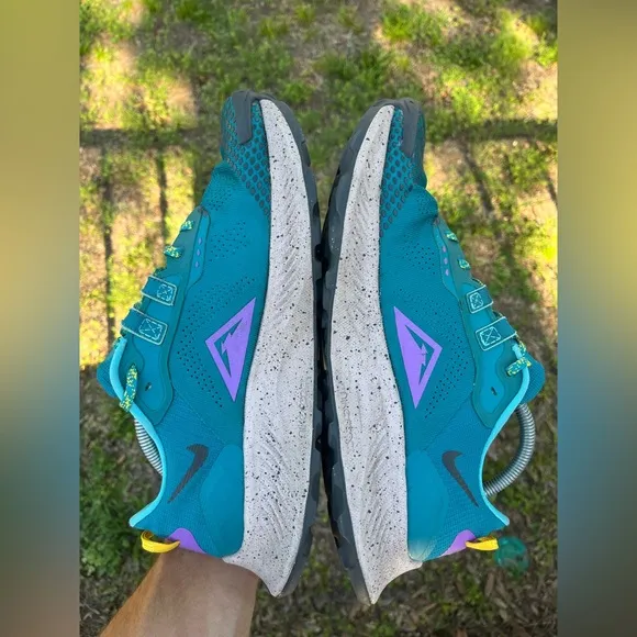 Nike Pegasus Trail Shoes Men’s Size 12 Mystic Teal Dark Smoke Grey 300