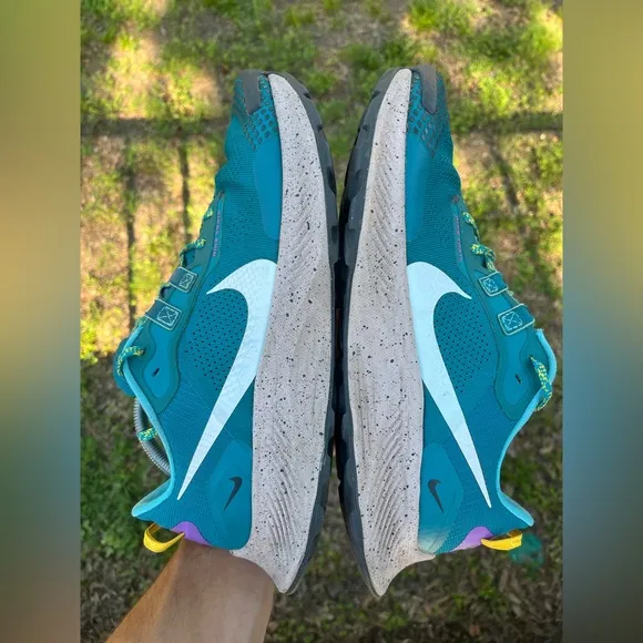 Nike Pegasus Trail Shoes Men’s Size 12 Mystic Teal Dark Smoke Grey 300