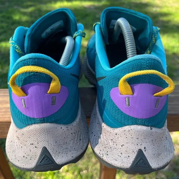 Nike Pegasus Trail Shoes Men’s Size 12 Mystic Teal Dark Smoke Grey 300