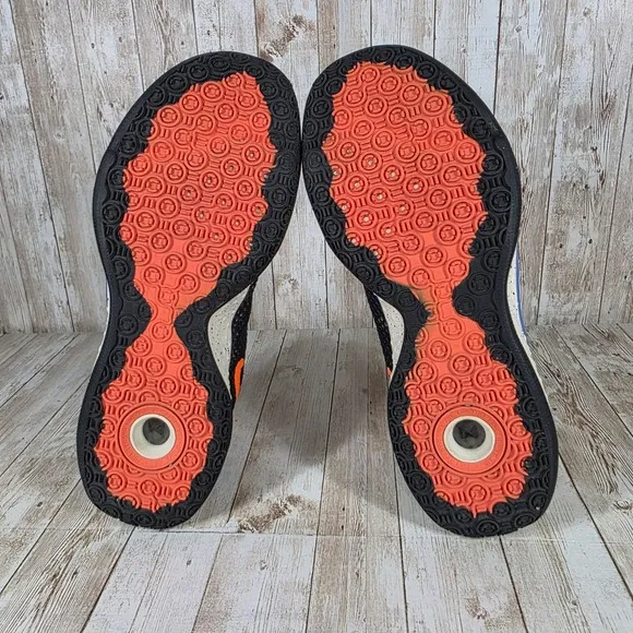 Nike PG 4 Basketball Shoes Orange Pixel Camo Zip Mens Size 10.5