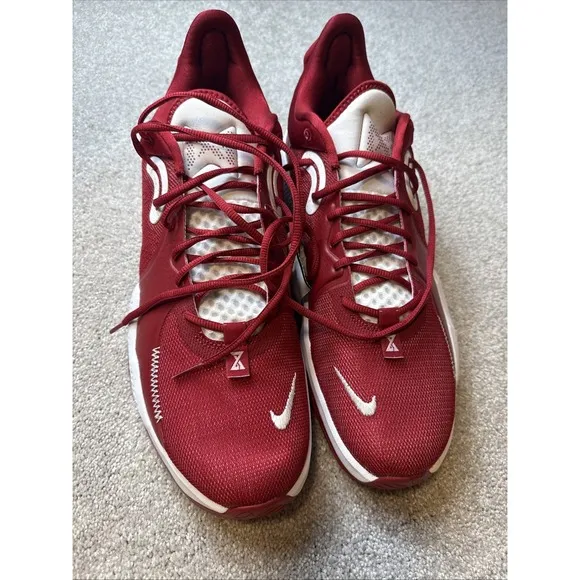 NIKE PG 5 TB PROMO Gym Red, White Basketball Size Men 16.5