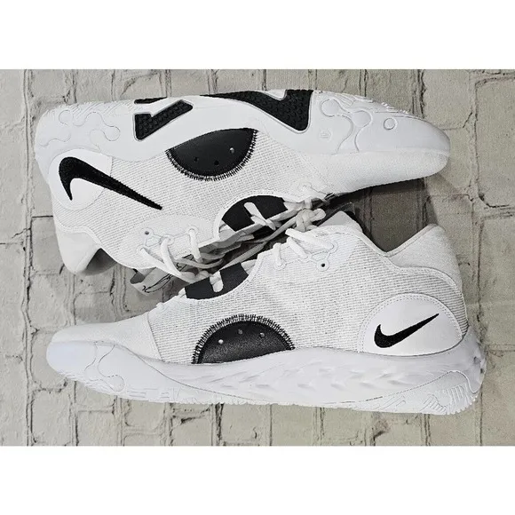 NIKE PG 6 TB Promo Basketball Shoes White Black Oreo Panda MENS SIZE 18