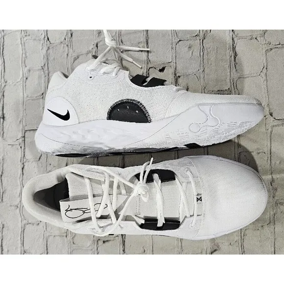 NIKE PG 6 TB Promo Basketball Shoes White Black Oreo Panda MENS SIZE 18