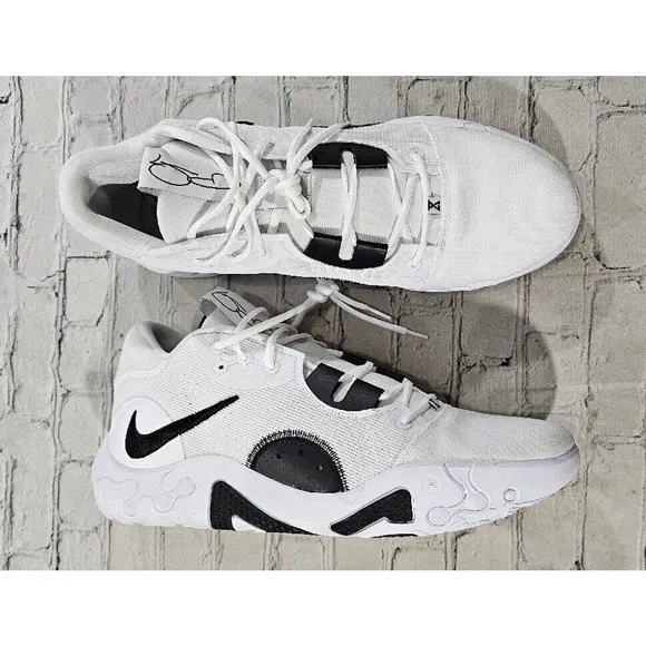 NIKE PG 6 TB Promo Basketball Shoes White Black Oreo Panda MENS SIZE 18