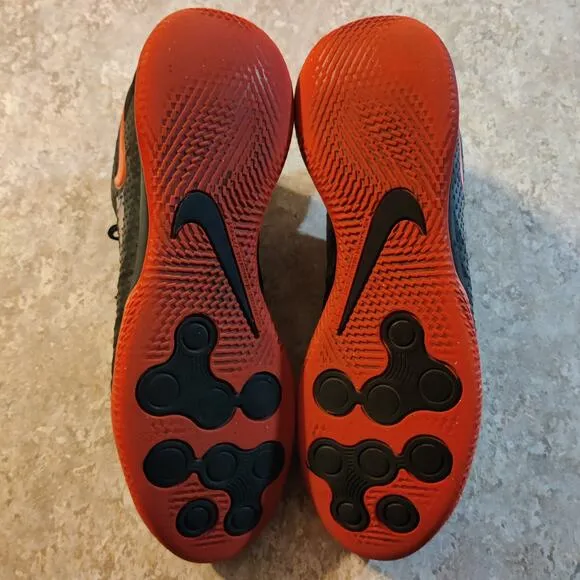 Nike Phantom GT Indoor Soccer Shoes Mens Size 9 Black Red CK8467-060