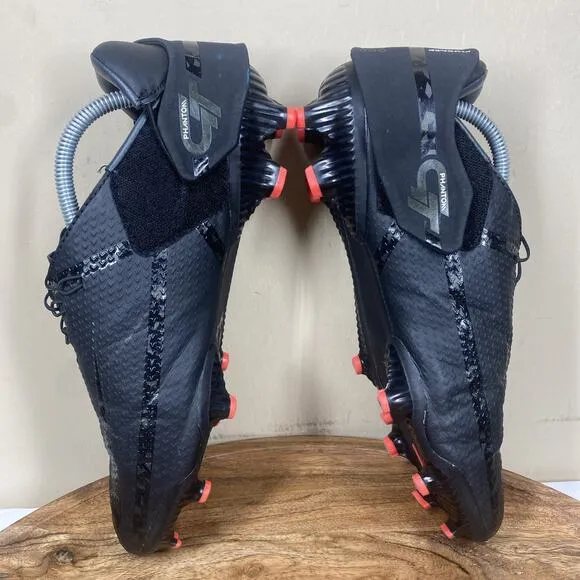 Nike Phantom GT2 Academy Flyease Shadow Pack Mens Black Red Size 7 Soccer Cleats