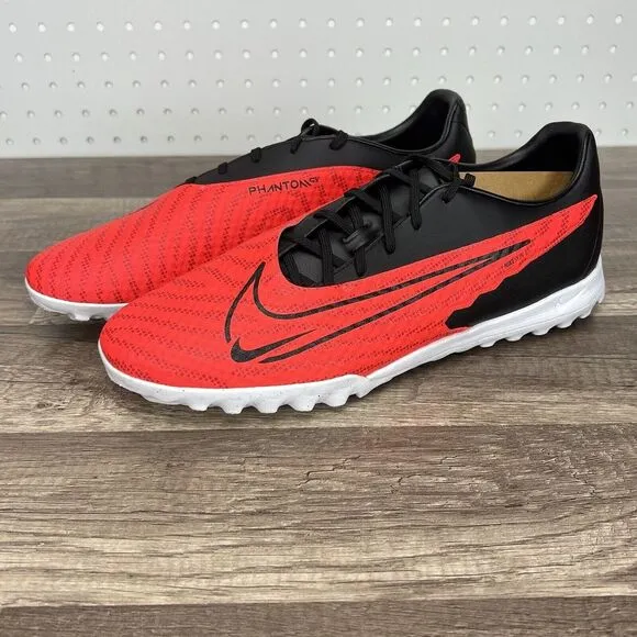 Nike Phantom GX Academy TF Soccer Cleats 'Bright Crimson' Mens 11.5 / DD9477-600