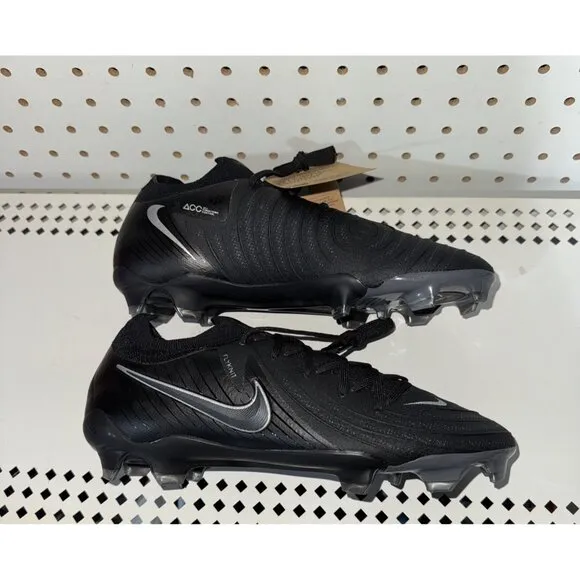Nike Phantom GX II Pro FG Soccer Cleats Mens Size 5.5 Womens 7 FJ2563-001 Black