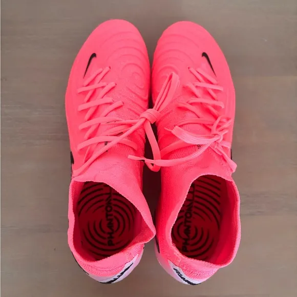 Nike Pink Phantom Luna Elites (Soccer Cleats)