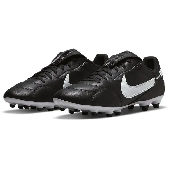 Nike Premier III 3 FG Men's Size 6.5 Soccer Cleats Black White AT5889-010 Shoes