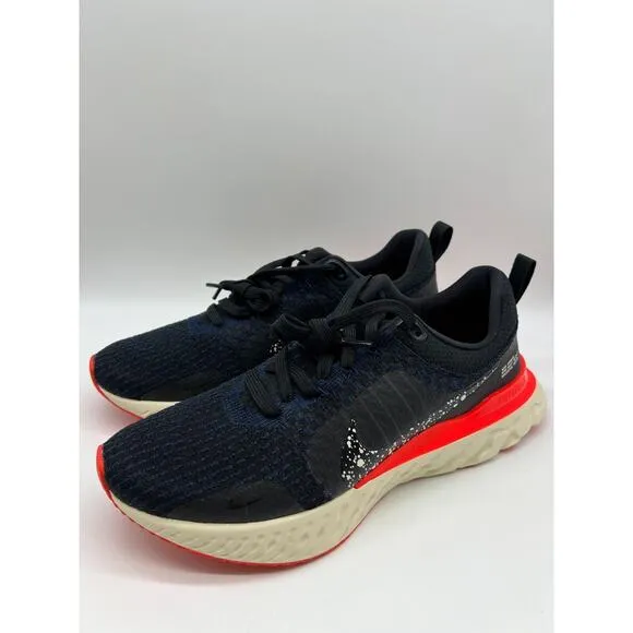 Nike React Infinity 3 Road Running Shoes Black/Obsidian DZ3014-002 Men Sz 11.5🛒