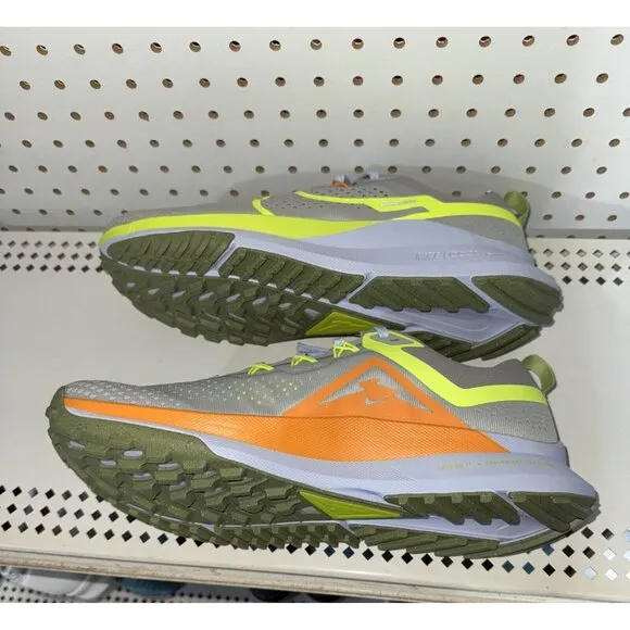 Nike React Pegasus Trail 4 Mens Athletic Running Shoes Size 10.5 Multi Color