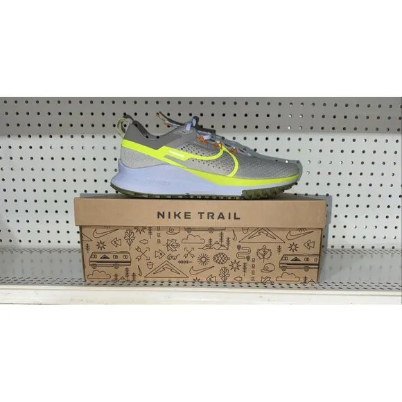Nike React Pegasus Trail 4 Mens Athletic Running Shoes Size 10.5 Multi Color
