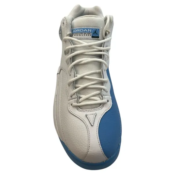 Nike Refurbished Unisex Jordan Jumpman Team 1 White Blue Sneakers Mens8.5 Wmns10