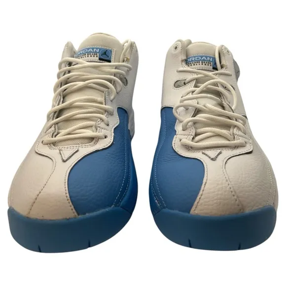 Nike Refurbished Unisex Jordan Jumpman Team 1 White Blue Sneakers Mens8.5 Wmns10