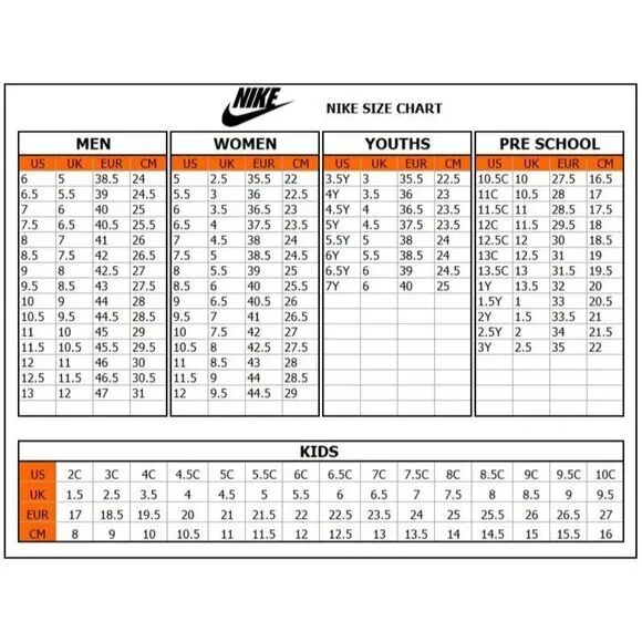 Nike Roshe G Youth Golf Shoes‎ 909250-007 Black/White Big Kid Size 3Y NWT