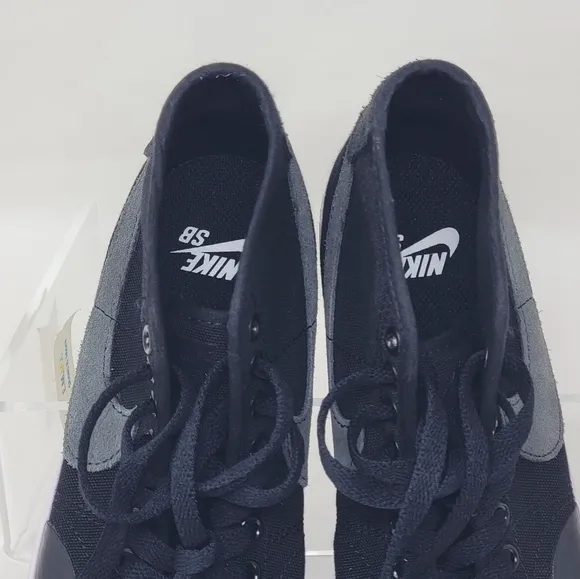 Nike SB Blazer Court Mid Premium Skate Shoes Black FB1378-001 Mens Size 6 New