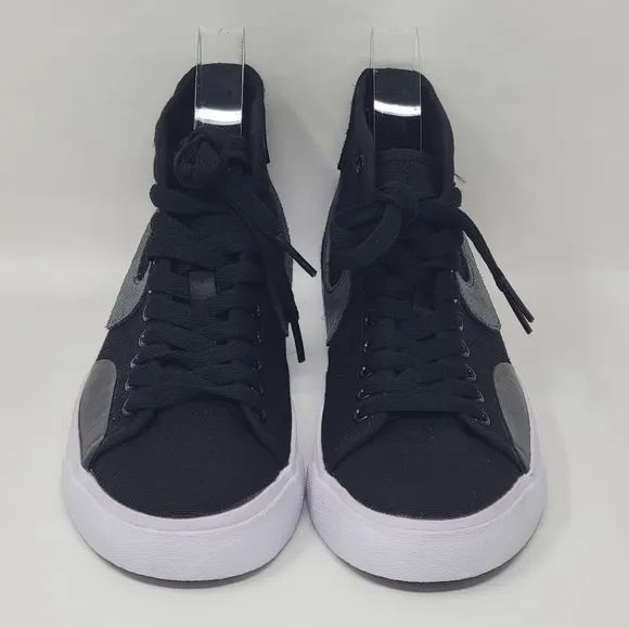 Nike SB Blazer Court Mid Premium Skate Shoes Black FB1378-001 Mens Size 6 New