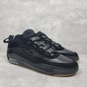 Nike SB Mens Size 8 Air Max Ishod Wair Skateboarding Shoes Sneakers Black Gum