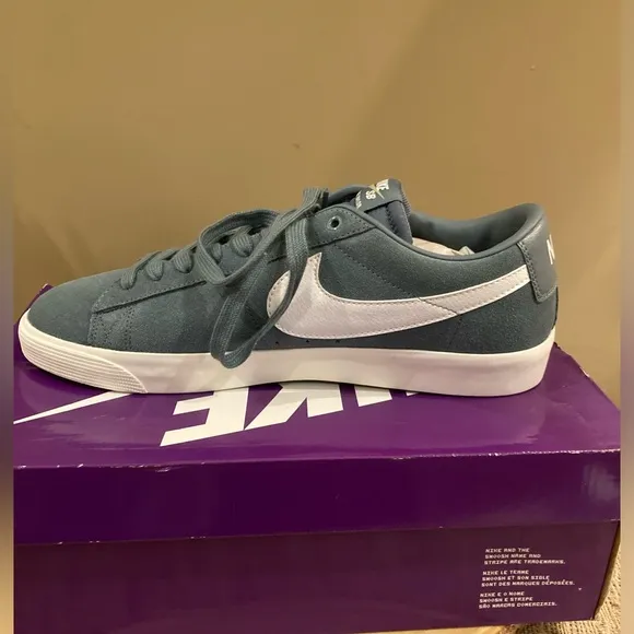 Nike SB Zoom BLAZER LOW GT Ozone Blue 704939-006 Men's Sz-13 Shoes New In Box