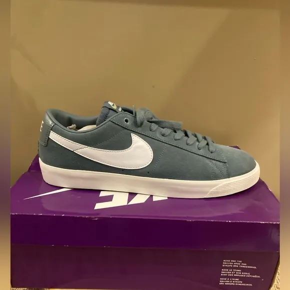 Nike SB Zoom BLAZER LOW GT Ozone Blue 704939-006 Men's Sz-13 Shoes New In Box