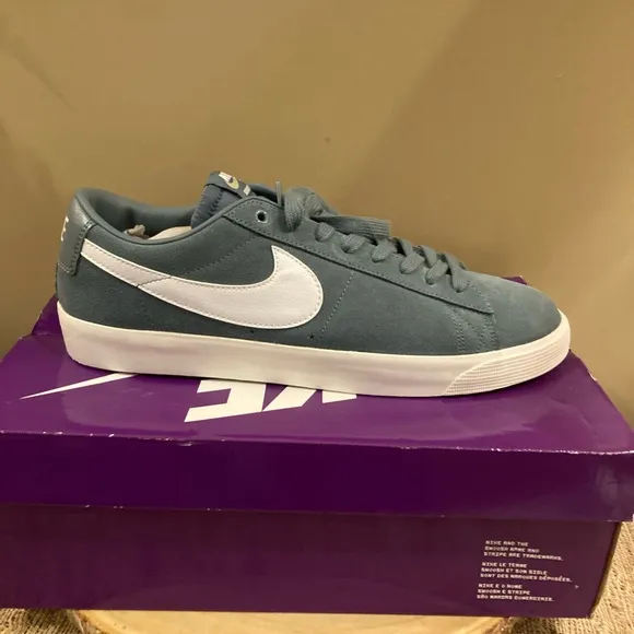 Nike SB Zoom BLAZER LOW GT Ozone Blue 704939-006 Men's Sz-13 Shoes New In Box