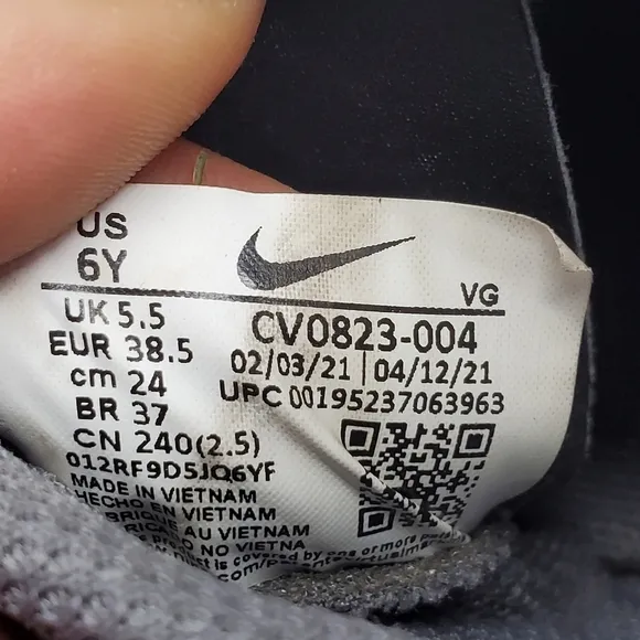 Nike Shoes 4 Youth Kids Jr. VAPOR 14 CLUB FG/MG Soccer Cleats CV0823-004 Futbol