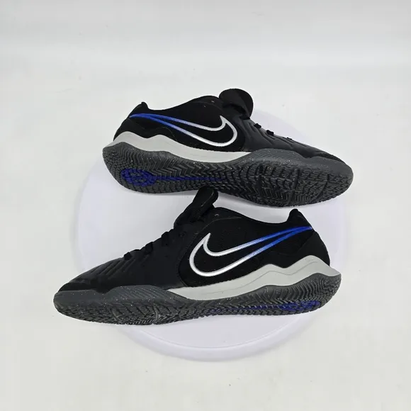 Nike Shoes Men 5 Tiempo Legend 10 Academy IC Black Chrome DV4341-040 Soccer