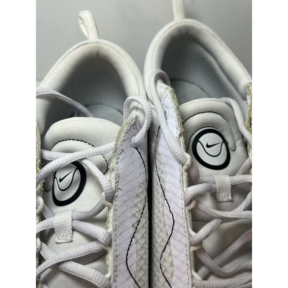 Nike Shoes Mens 12 Zoom Court Pro HC White Black Tennis Pickleball DV3278-102