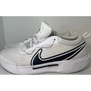 Nike Shoes Mens 12 Zoom Court Pro HC White Black Tennis Pickleball DV3278-102