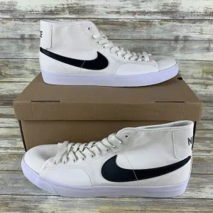 Nike Shoes Mens 13 Sail/Anthracite White SB Blazer Court Mid‎ BLZR DC8901-102