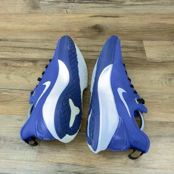 Nike Size 8 Kobe Bryant Mamba Focus White Blue AT1214-400 Basketball Shoes