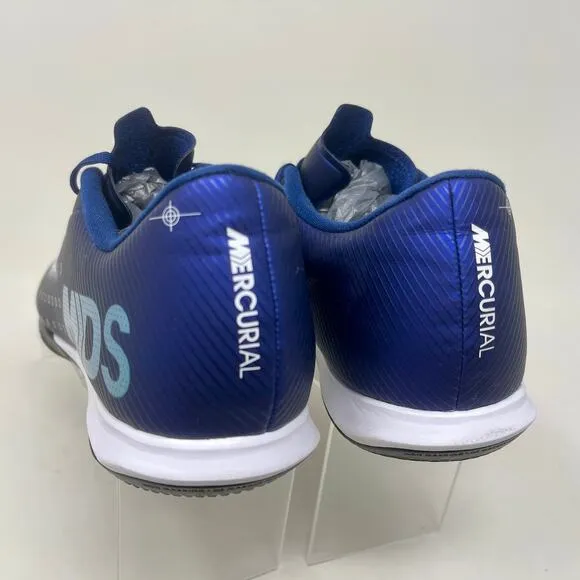Nike Soccer Shoes 10A 73P Mercurial MDS Womens 8 = Mens 6 1/2 Blue 103.5=I.7.7