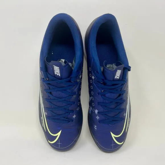 Nike Soccer Shoes 10A 73P Mercurial MDS Womens 8 = Mens 6 1/2 Blue 103.5=I.7.7
