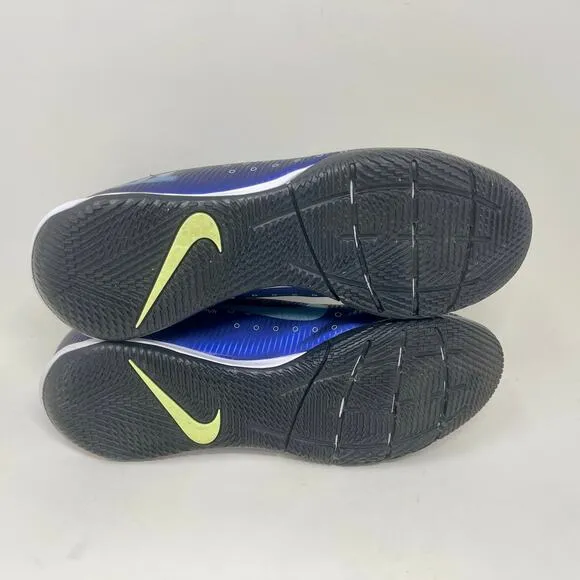 Nike Soccer Shoes 10A 73P Mercurial MDS Womens 8 = Mens 6 1/2 Blue 103.5=I.7.7