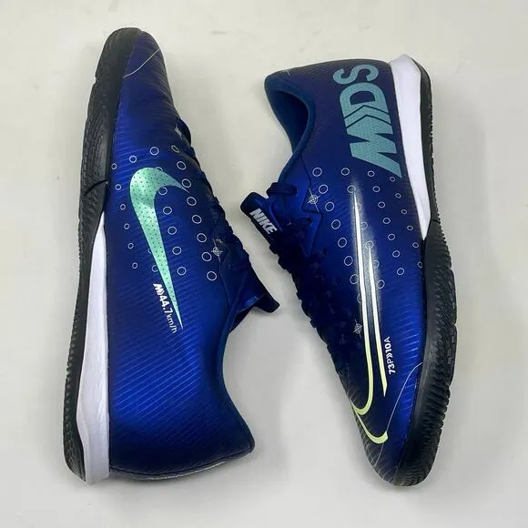 Nike Soccer Shoes 10A 73P Mercurial MDS Womens 8 = Mens 6 1/2 Blue 103.5=I.7.7