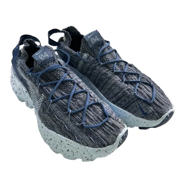 Nike Space Hippie 04 Size‎ 9 Mystic Navy Athletic Sneaker Shoes CZ6398-400