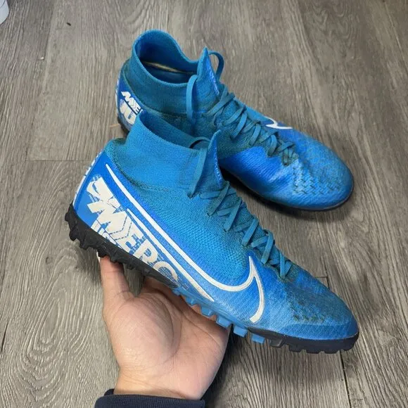 Nike Superfly 7 Elite TF Soccer Shoes Size 7 AT7981-414